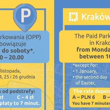 Beautiful For 8 People In Cracow's Heart アパート